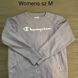 Champion Women's Gray Sweatshirt sz M